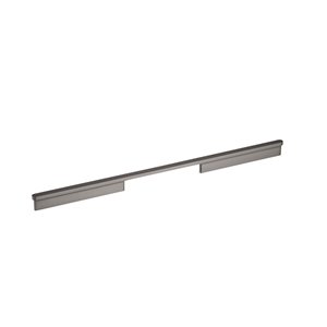 Richelieu 17 5/8-in (448 mm) Brushed Black Nickel Contemporary Cabinet Pull