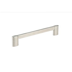 Richelieu Georgetown 6 5/16-in (160 mm) Brushed Nickel Contemporary Metal Pull