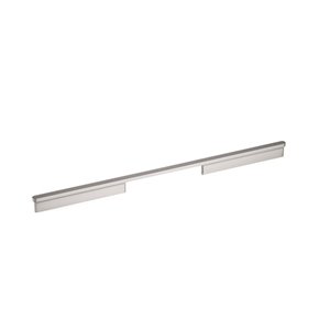 Richelieu 17 5/8-in (448 mm) Center-to-Center Brushed Nickel Trendy Cabinet Pull