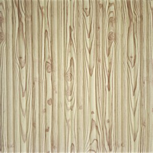 Dundee Deco Falkirk Jura II Peel and Stick 3D Wall Panel - Faux Wood - 28-in x 28-in - Yellow, Green and Brown - 5-Pack