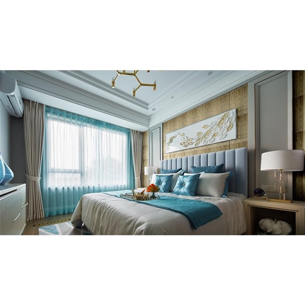 Dundee Deco Falkirk Jura II Peel and Stick 3D Wall Panel - Faux Wood - 28-in x 28-in - Yellow, Green and Brown