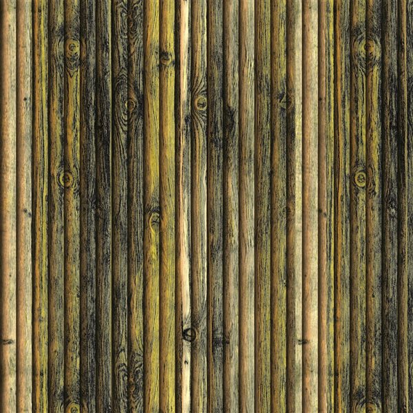 Dundee Deco Falkirk Jura II Peel and Stick 3D Wall Panel - Faux Wood -  28-in x 28-in - Charcoal, Beige and Yellow | RONA