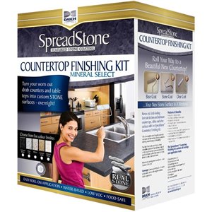 Spreadstone Mineral Select Countertop Finishing Kit - 40-sq. ft. - Onyx Fog
