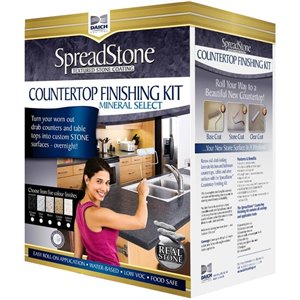Spreadstone Mineral Select Countertop Finishing Kit - 40-sq. ft. - Volcanic Black