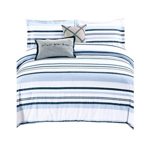 Ensemble de housse de couette Hilton de North Home pour très grand lit, 5 pièces