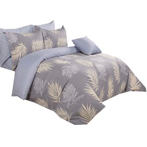 Ensemble de housse de couette Selina de North Home pour très grand lit, 4 pièces