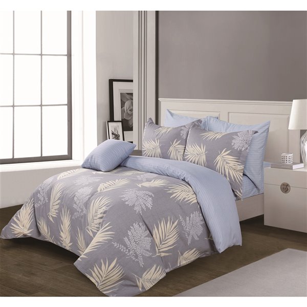 North Home Selina Queen Duvet Cover Set - 4-Piece