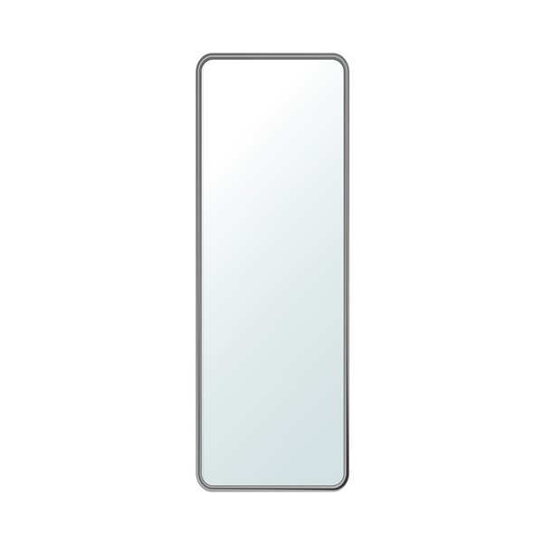 Miroir décoratif rectangulaire Mia de Jade Bath, 78,74 po x 27,55 po, chrome poli