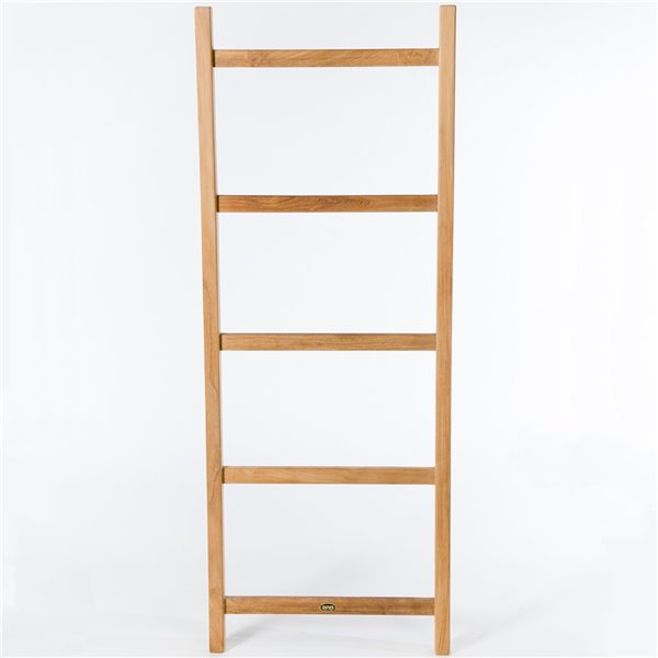 Image of Arb Teak & Specialties | Towel Decorative Ladder - 59-In - Teak | Rona