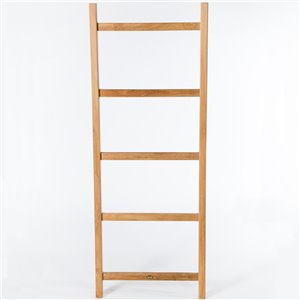 ARB Teak & Specialties Towel Decorative Ladder - 59-in - Teak