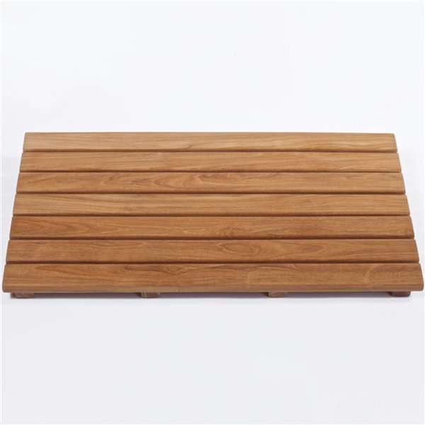 ARB Teak & Specialties Bath and Shower Mat - 24-in x 14-in - Teak