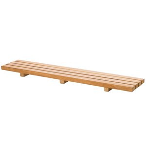 Tablette de douche Fiji ARB Teak & Specialties, 4 lattes, 34,5 po, teck