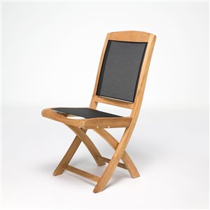 ARB Teak & Specialties Colorado Folding Side Chair for Shower - Teak
