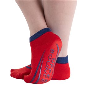 Upper Bounce Trampoline Cotton Socks for Kids - Age 7 to 10 - Blue