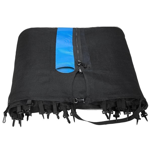 Upper Bounce Trampoline Replacement Enclosure Net - 15-ft - Outside Model - Black
