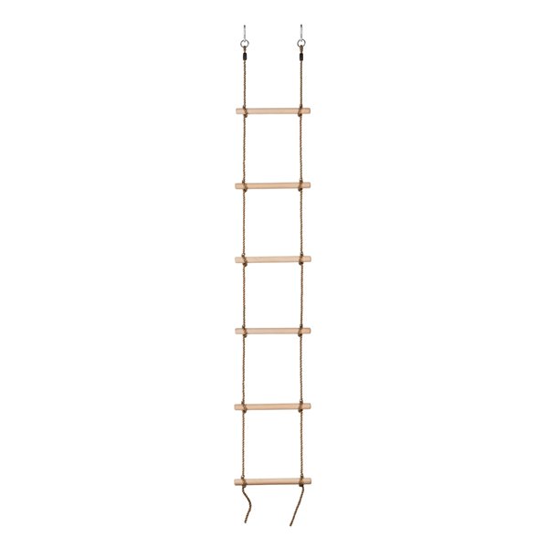 Swingan 6Step Gymnastic Climbing Rope Ladder Brown SWWLR RONA