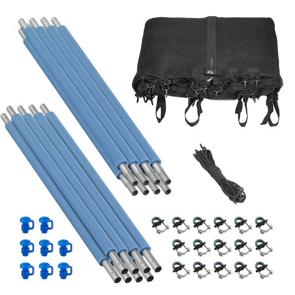 Upper Bounce Trampoline Inside Model Enclosure Set - For 12-ft and 4-8 Legs