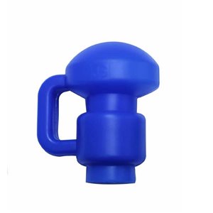 Upper Bounce Trampoline Pole Cap Enclosure Net Hook - For 1-in Dia Pole - Blue
