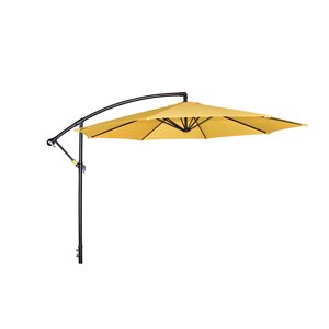 Henryka Cantilever Umbrella - 10-ft - Yellow