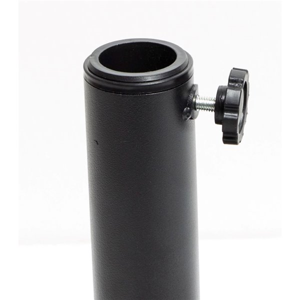 Henryka Half Umbrella Base - Plastic - Black