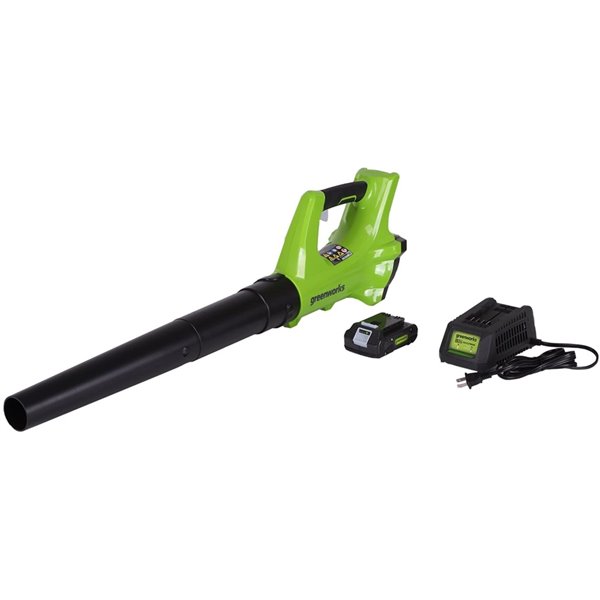 Greenworks Axial Cordless Leaf Blower - 24-Volt - 330 CFM - Tool Only