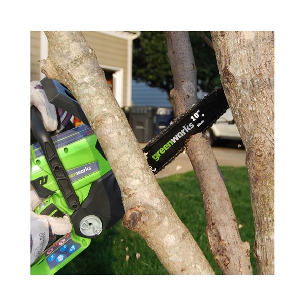 Greenworks Pro Cordless Chainsaw - 24-Volt - 10-in Bar Length - Tool Only