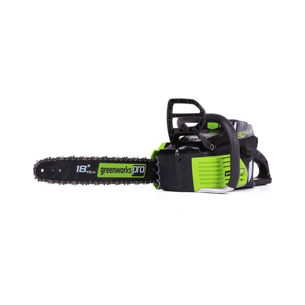Image of Greenworks | Pro Cordless Chainsaw - 80-Volt - 18-In Bar Length - Tool Only | Rona