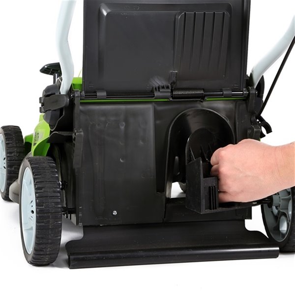 Greenworks 40-Volts 16-in  Cordless Push Lawn Mower with 1 Lithium-Ion Battery