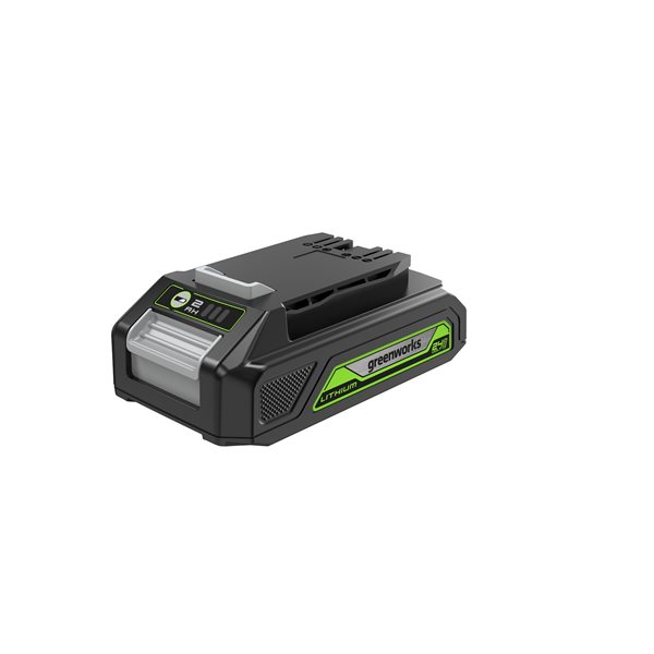 Greenworks Rechargeable Lithium-Ion Battery - 24-Volt - 2 AH