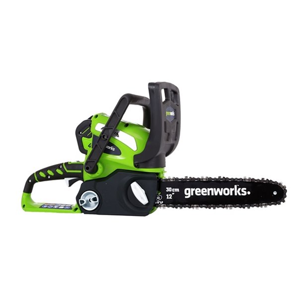 Greenworks Cordless Chainsaw - 40-Volt - 12-in Bar Length - Tool Only