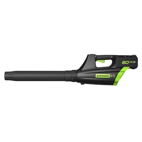 Greenworks Cordless Leaf Blower - 80-Volt - 500 CFM - 125-mph - Tool Only