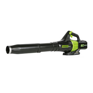 Greenworks Pro Cordless Leaf Blower 80-Volt 580 CFM 145-mph (Tool Only)