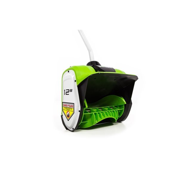 Greenworks Cordless Pusher Snow Shovel - 12-in - 40 volts