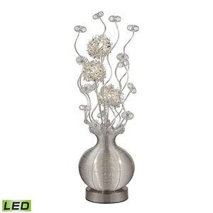 ELK Home Lazelle Table Lamp with Integrated LED - Silver