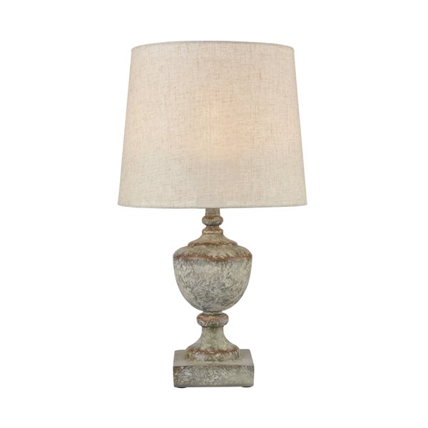 ELK Home Regus Outdoor Table Lamp - Grey and Antique White