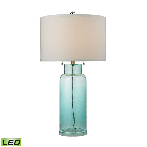 ELK Home Water Glass Bottle LED Table Lamp - Seafoam Green