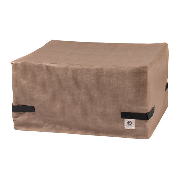 Duck Covers Elite Square Fire Pit Cover - 50-in - Brown