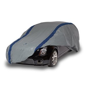 Duck Covers Weather Defender Station Wagon Cover - 18 ft. - Black