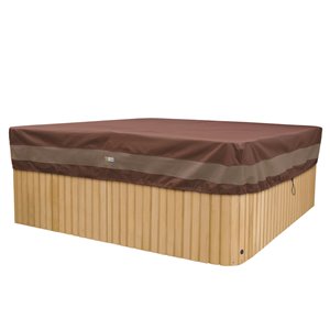 Housse de spa rectangulaire Ultimate de Duck Covers, 94 po x 84 po