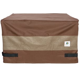 Duck Covers Ultimate Rectangular Fire Pit Cover - 56-in - Brown