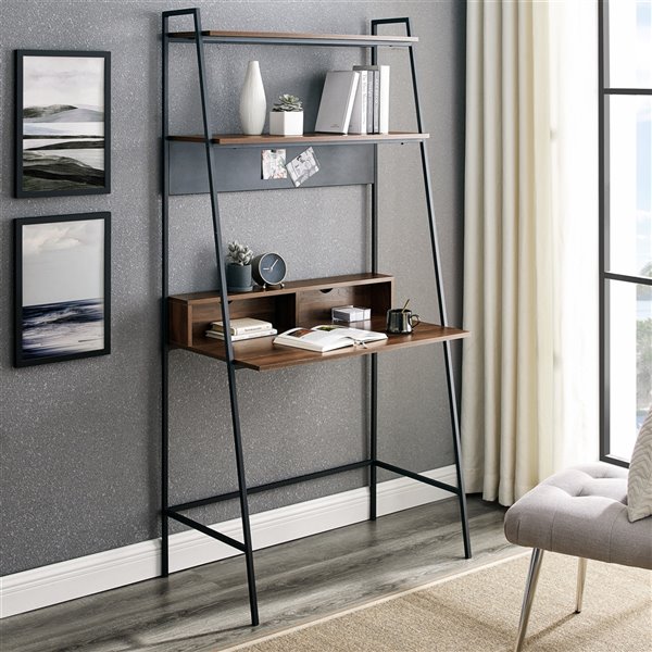 Walker edison ladder deals desk