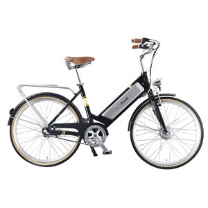 Benelli Classica Retro Black 29-in Unisex Electric Bike with EV Motor