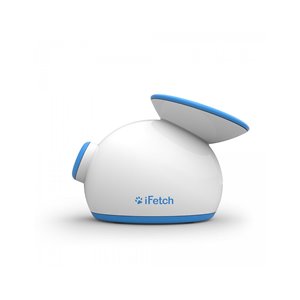Ifetch Toss and Retrieve Dog Toy - White and Blue