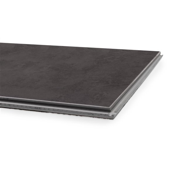 Lot de revêtements de sol composite LVT NewAge, 600 p², 12 po x 24 po, ardoise