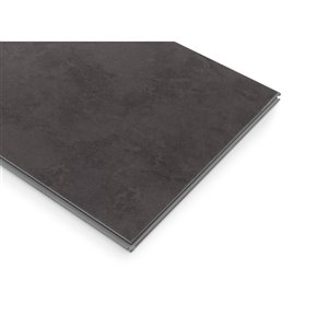 Lot de revêtements de sol composite LVT NewAge, 600 p², 12 po x 24 po, ardoise