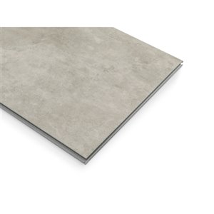 Lot de revêtements de sol composite LVT NewAge, 400 p², 12 po x 24 po, titane