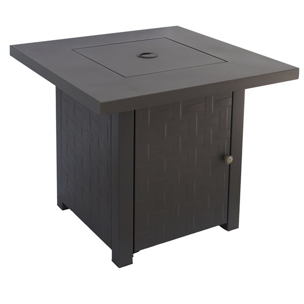 Paramount Laureen 27.95-in 40,000 BTU Bronze Steel Fire Table