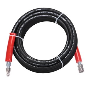 PowerPlay 1/4-in x 25-ft Gas Pressure QC Washer Hose