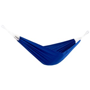 Hamac double brésilien en polyester de Vivere, Royal Blue