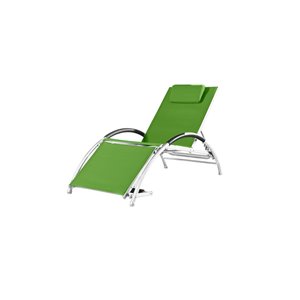 Vivere Dockside Sun Lounge Chair - Green